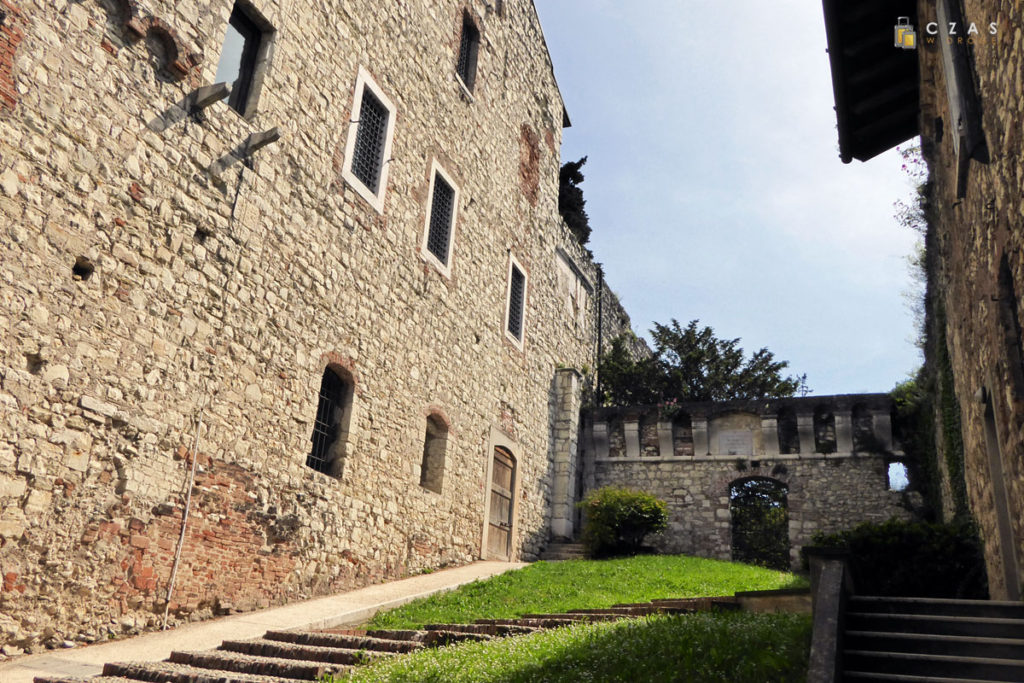 Zabudowaniu zamku w Brescii