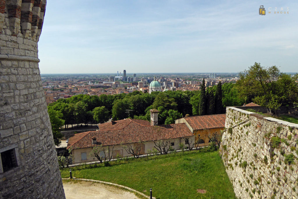 Widok na Brescię z zamku