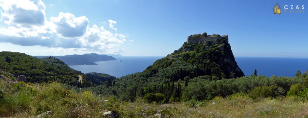 Panorama z okolic zamku Angelokastro