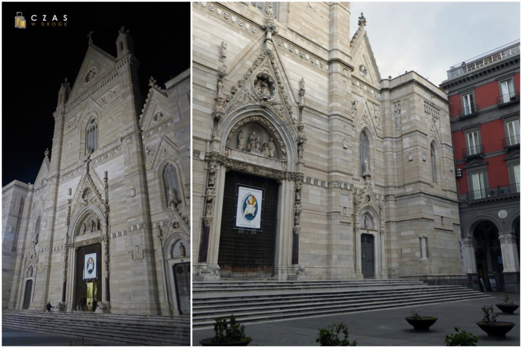 Widok na Duomo w dzień i w nocy