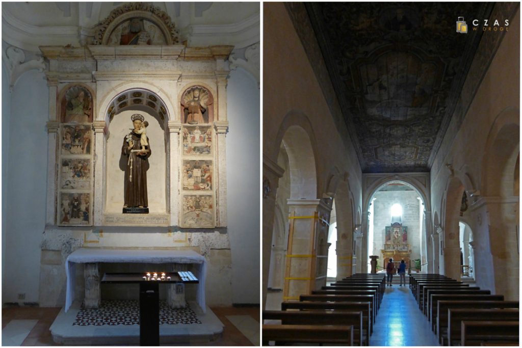 Wnętrze kościóła San Pietro Caveoso
