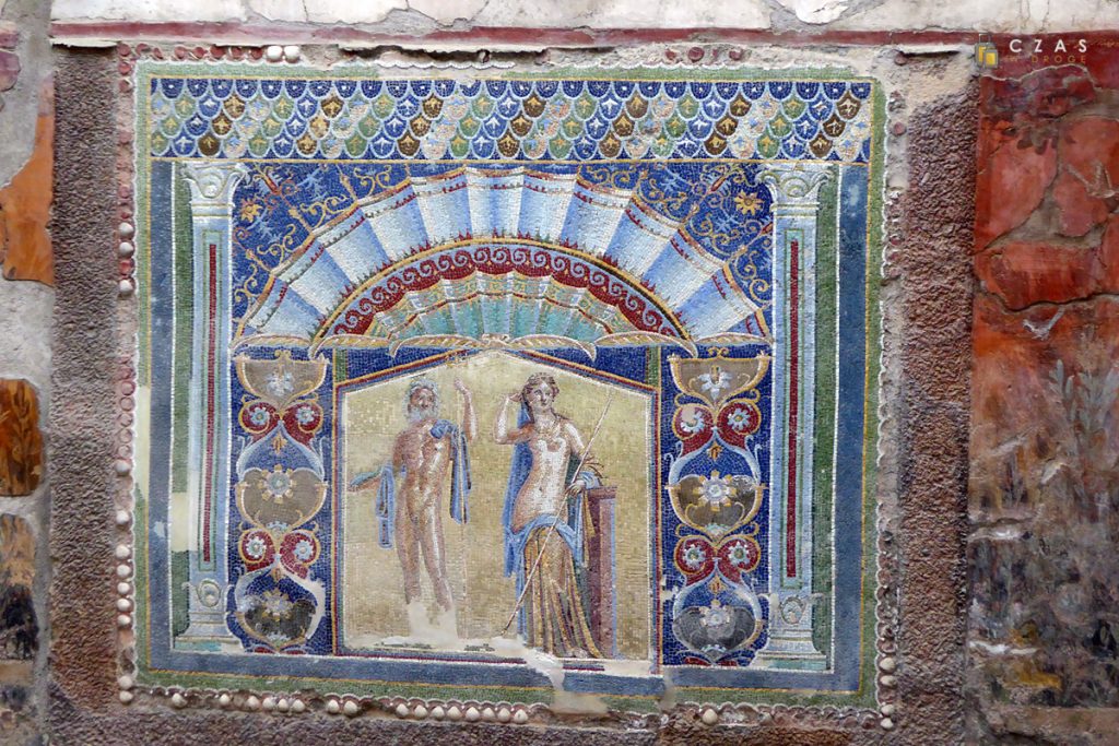 Mozaika przedstawiająca Neptuna i Amfitrytę