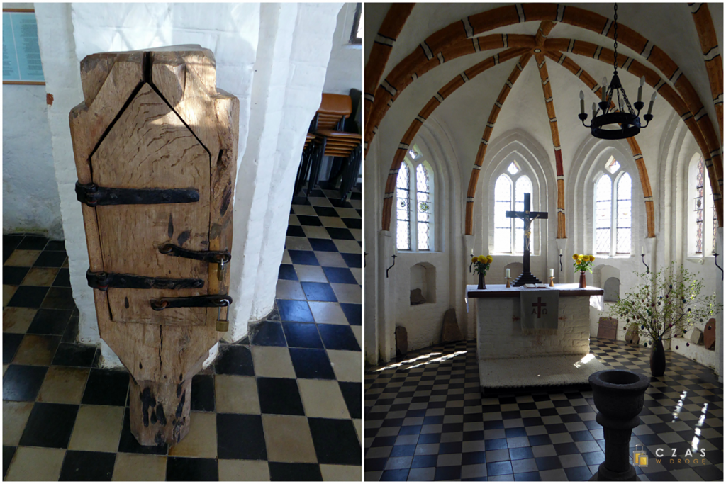 Średniowieczne tabernakulum / Ołtarz kościoła w Groß Zicker