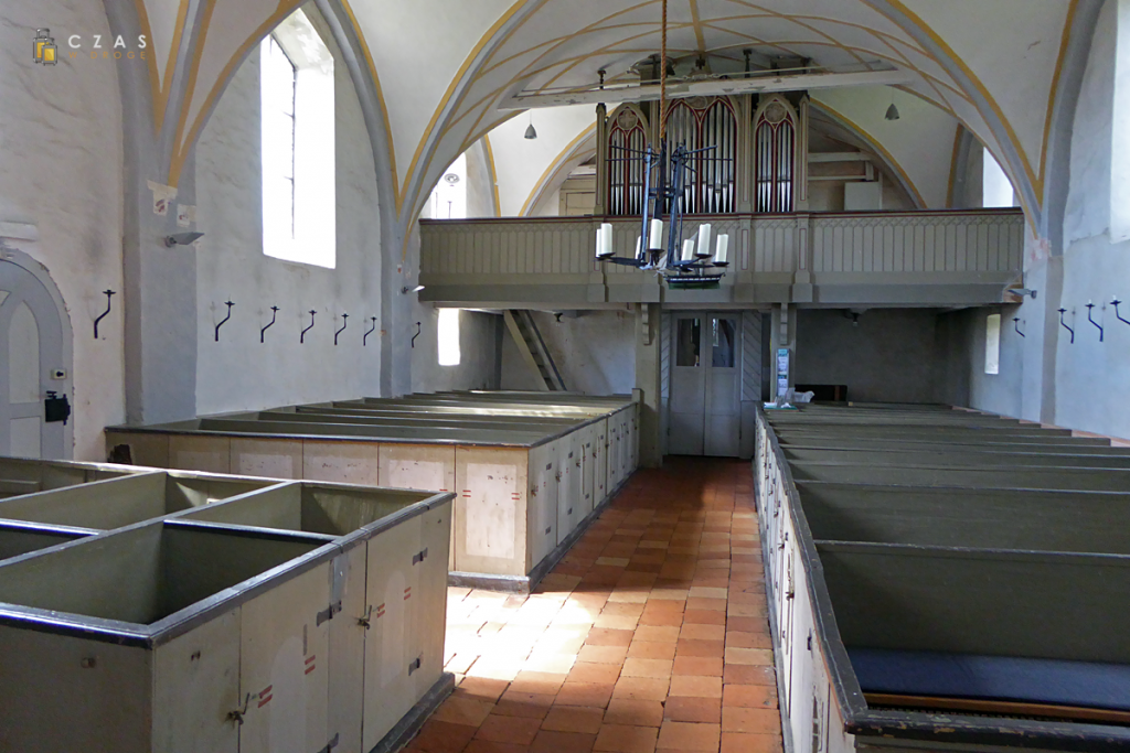Wnętrze kościoła św. Katarzyny w Middelhagen