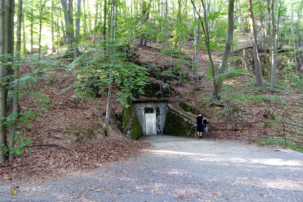 Jaskinie Javoříčske - wyjście z trasy długiej