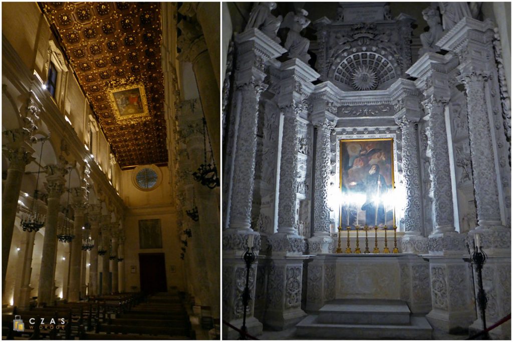 Basilica di Santa Croce - wnętrze / ołtarz boczny