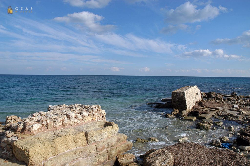 San Cataldo - pozostałości rzymskiego nabrzeża