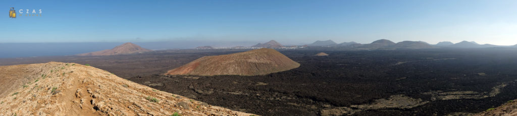 Panorama okolicy widziana z Caldera Blanca