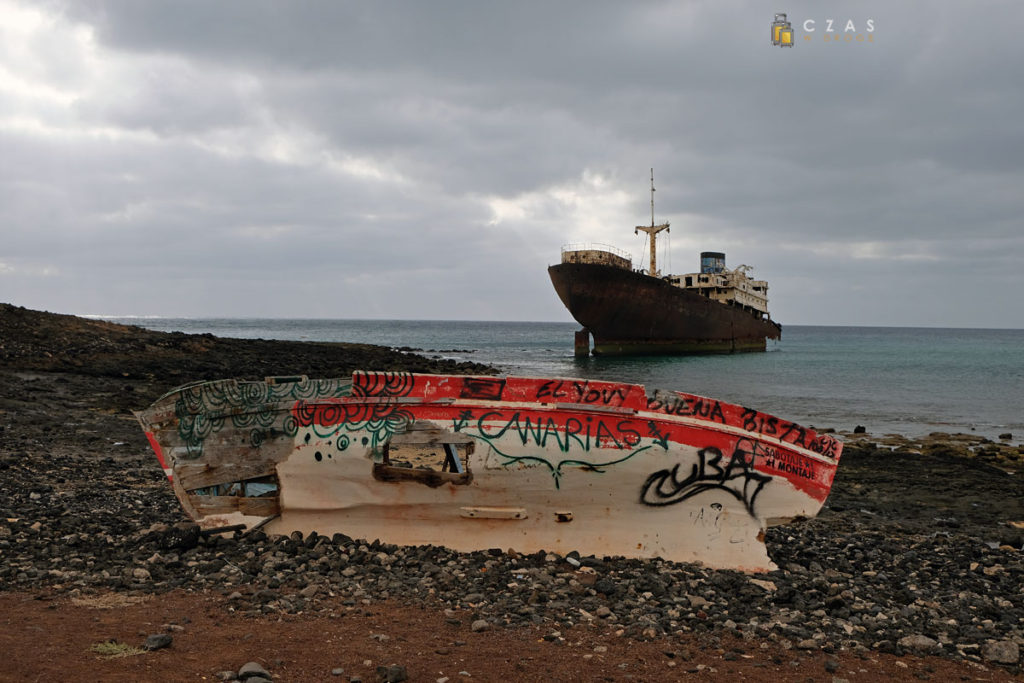 Wrak statku Telamon - Arrecife