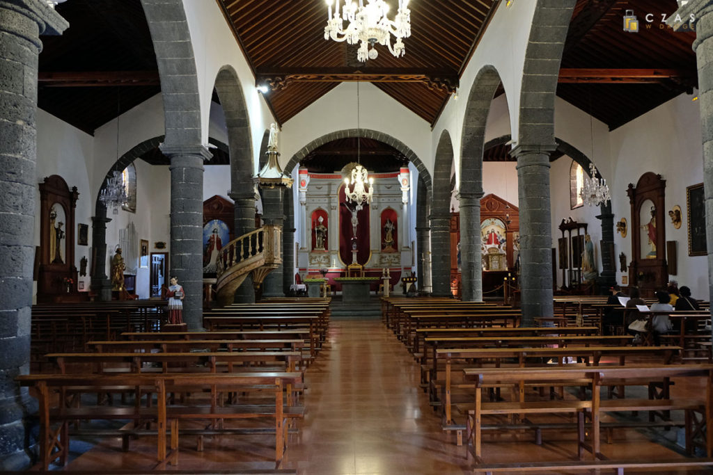 Wnętrze kościoła de San Ginés