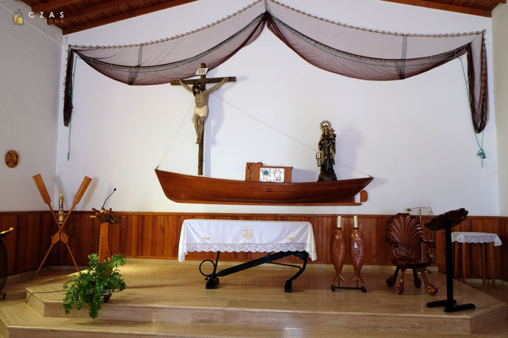 Wnętrze Iglesia De Nuestra Señora Del Carmen