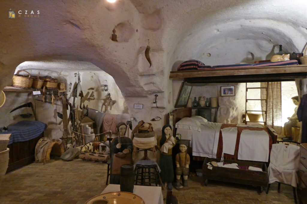 Wnętrze l'anitca Casa Grotta