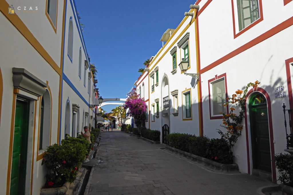 Uliczki Puerto de Mogan