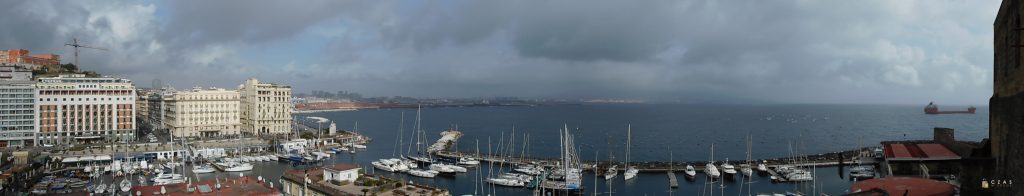 Panorama z Castel dell'Ovo