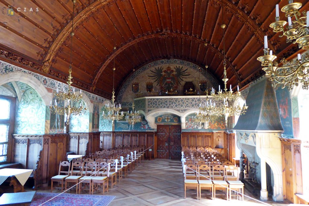 Sala rycerska zamku Bouzov
