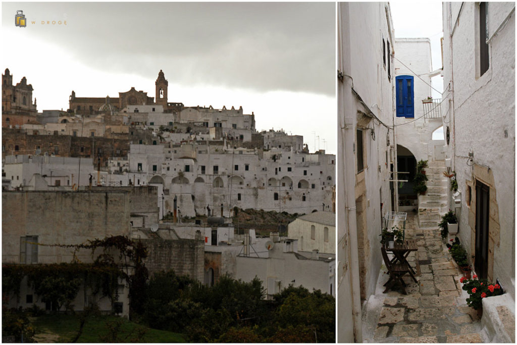 Panorama Ostuni / Coraz węższe uliczki ;)