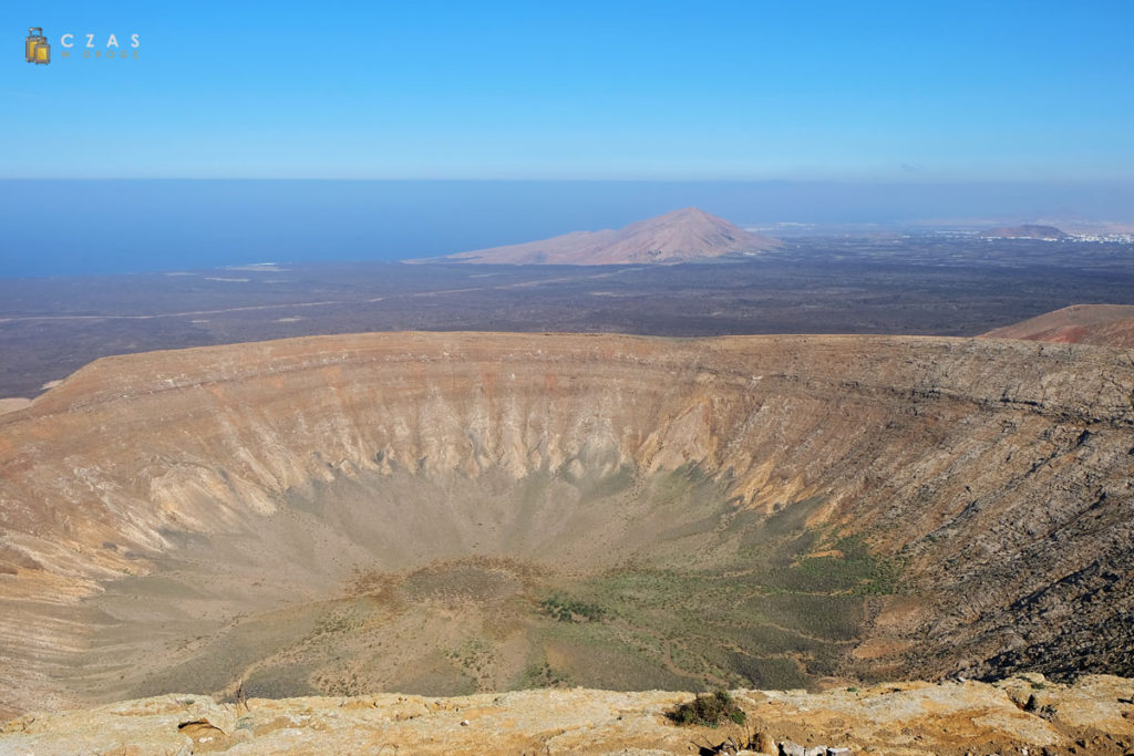 Widok z najwyższego punktu Caldera Blanca