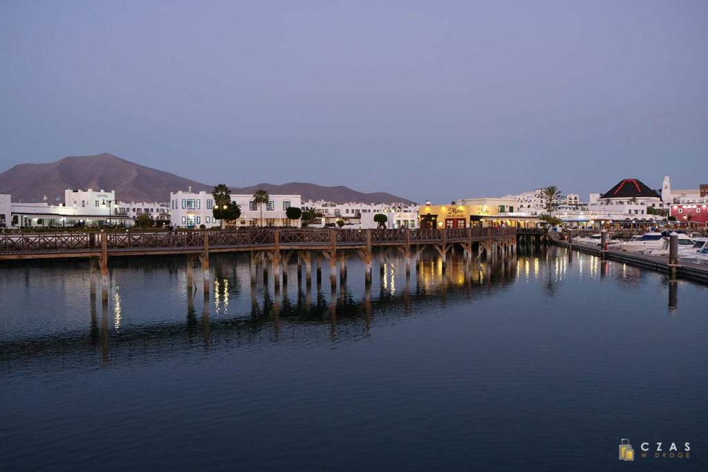 Playa Blanca / Marina Rubicon o zmierzchu