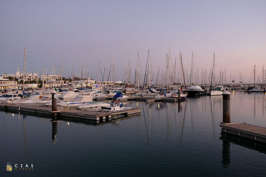 Playa Blanca / Marina Rubicon o zmierzchu