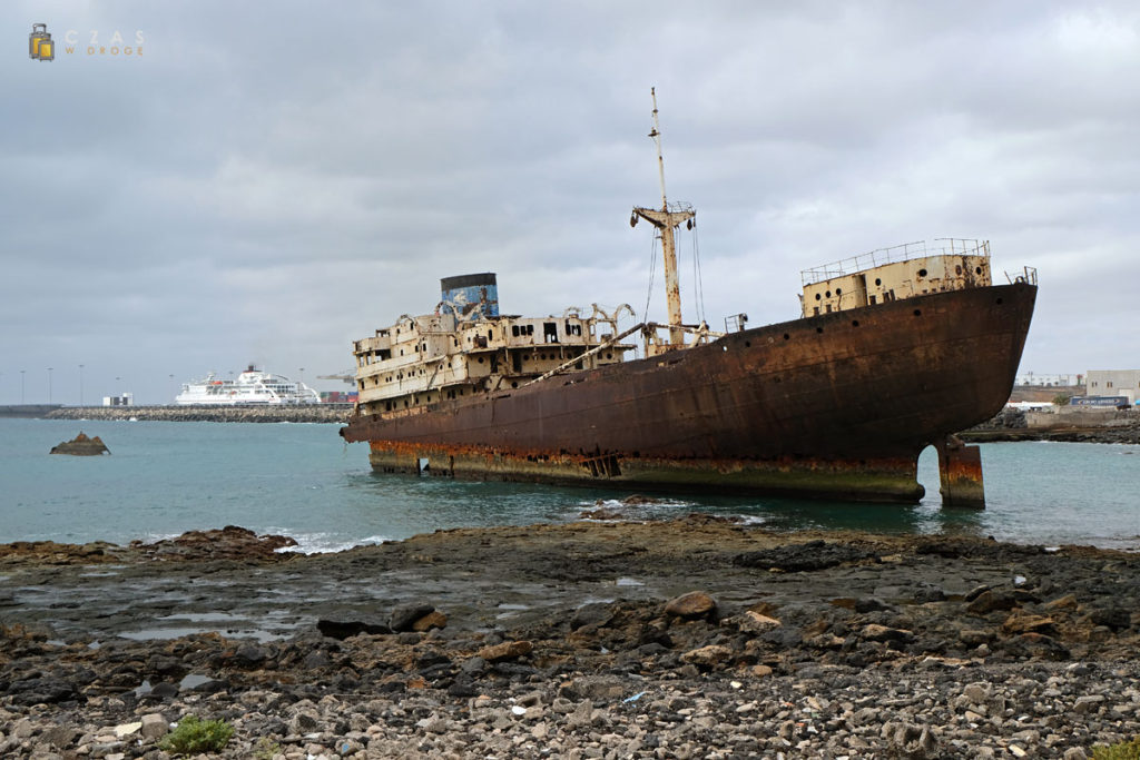 Wrak statku Telamon - Arrecife