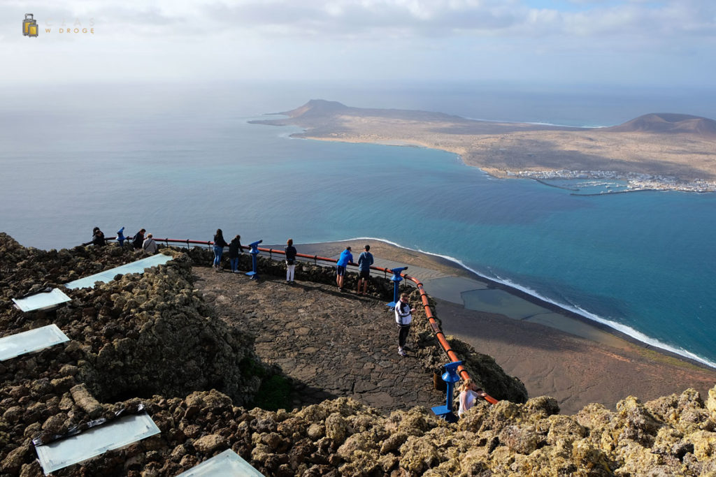 Mirador del Rio - w tle Graciosa