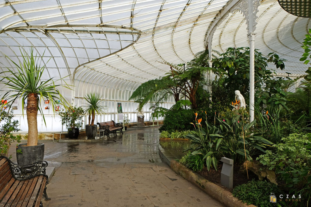 Wnętrze Kibble Palace