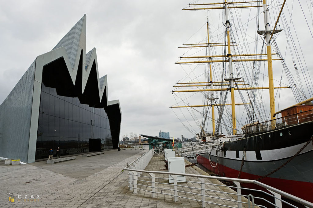 Riverside Museum i statek-muzeum "Glenlee"