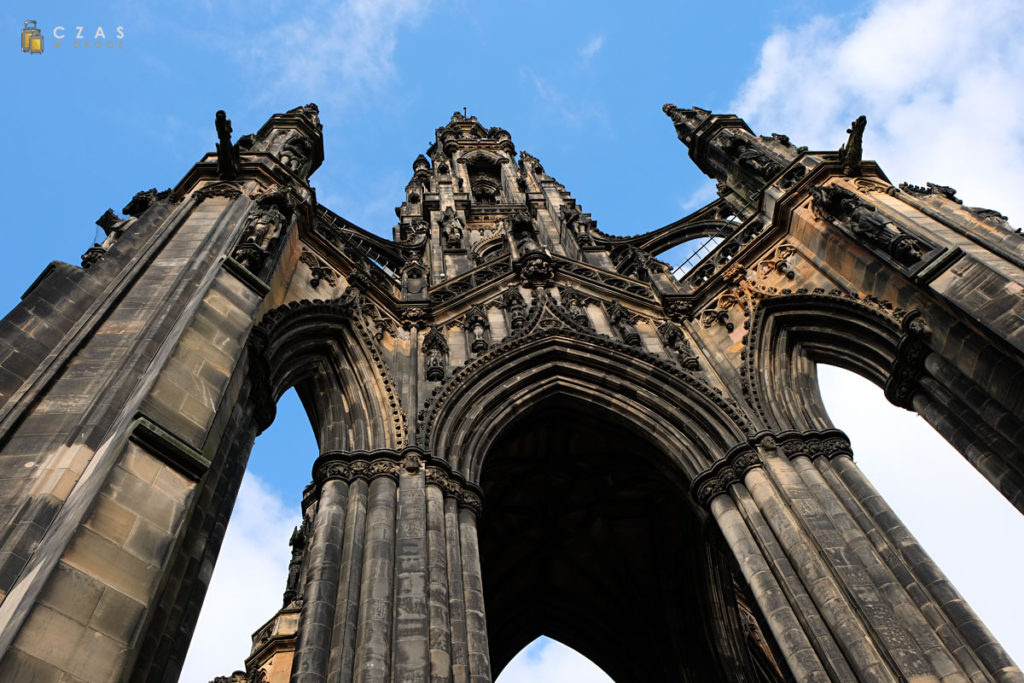 Rzut oka na Scott Monument :)