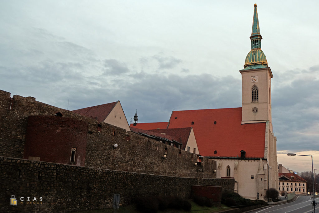 Widok na katedrę św. Marcina